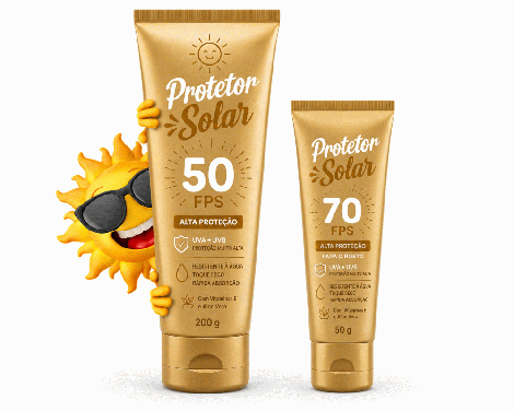 Kit Protetor Solar Corpo e Rosto FPS